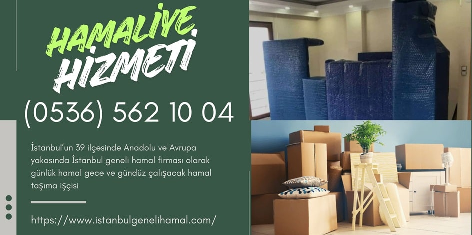 Ev Taşımak İçin Hamal Arıyorum İstanbul | 7/24 Hamal Bul